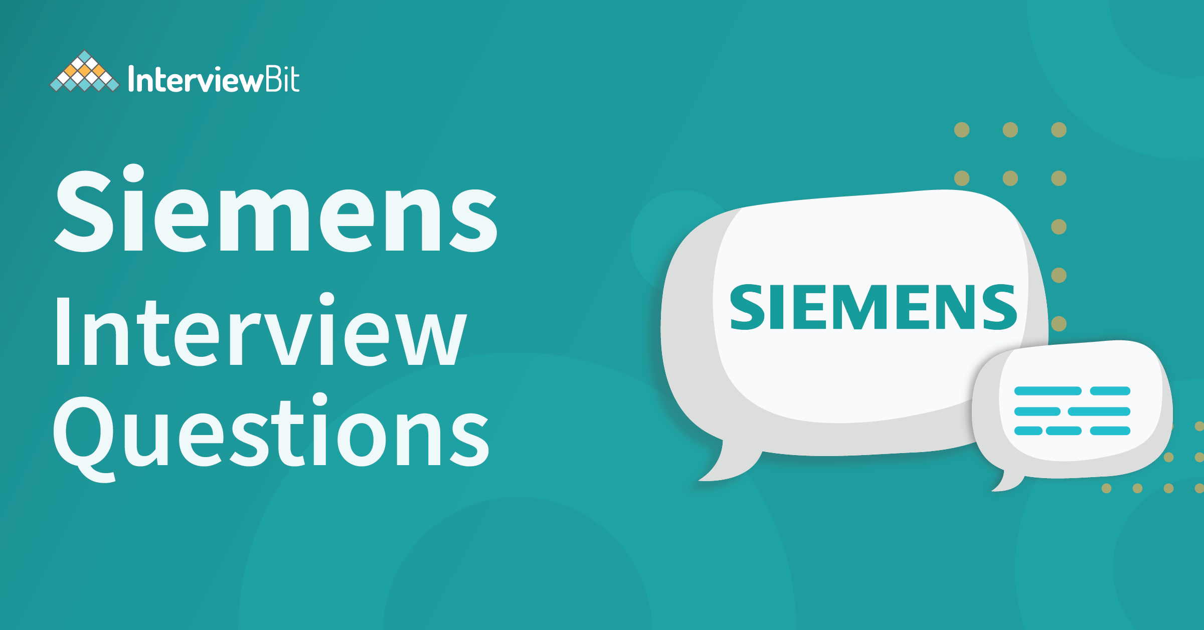 Siemens Interview Questions | Siemens Recruitment (2024 